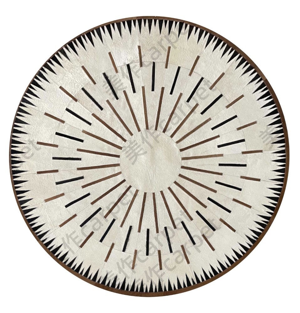 Cowhide circle