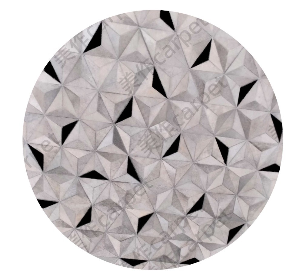 Cowhide circle