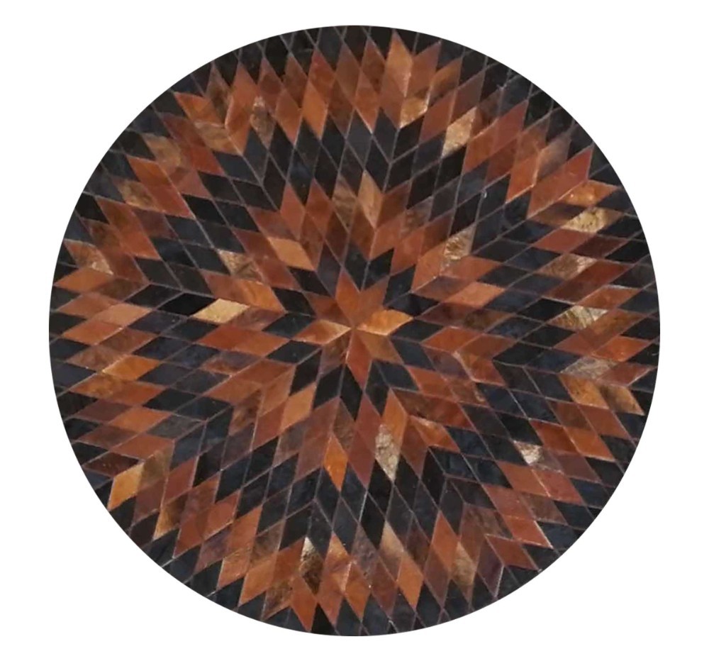 Cowhide circle