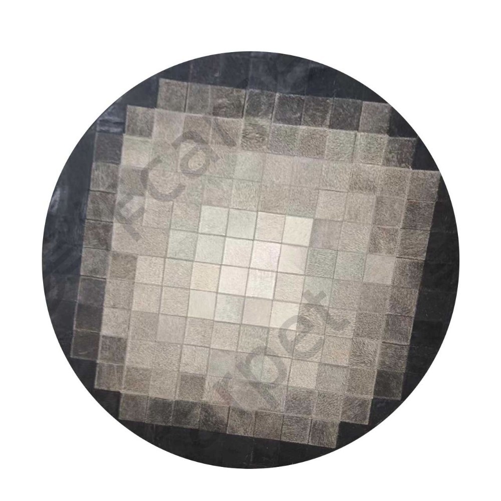 Cowhide circle