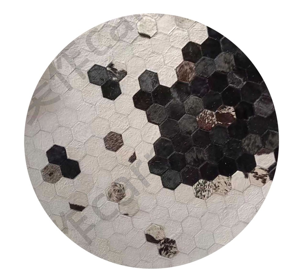 Cowhide circle