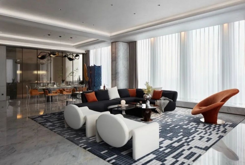 Light luxury style collocation