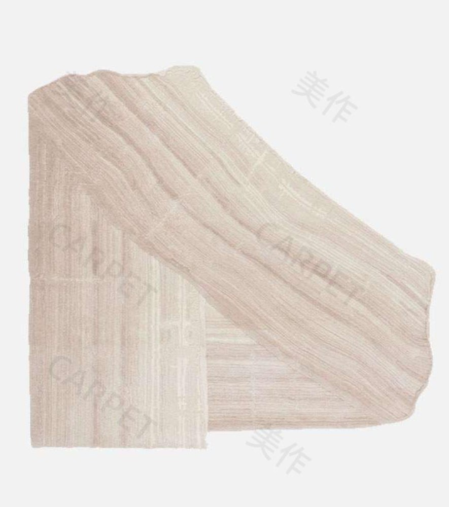 Stroke 2 Rug - Nude