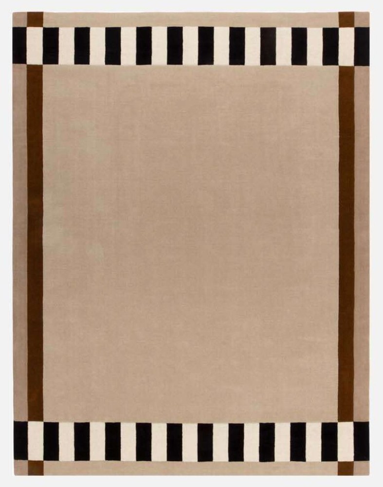 So Much Fun - Strict Rayures Rectangle Rug - Classic Amazonie