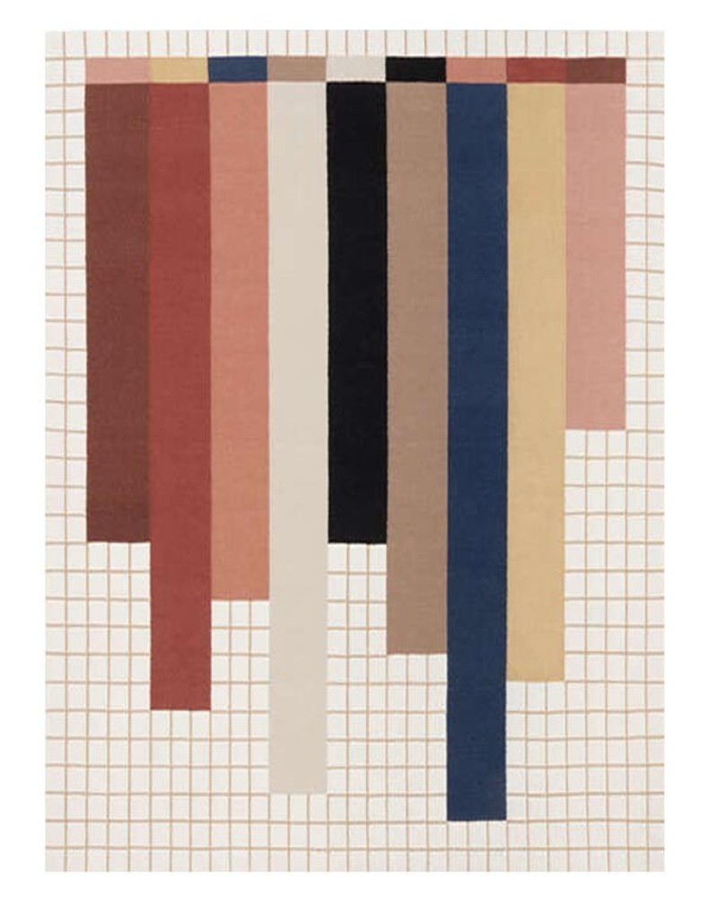 Raag Square Rug