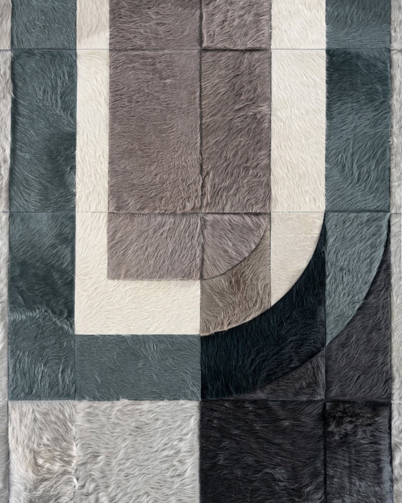 Cowhide square