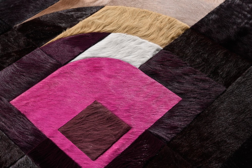 Cowhide square