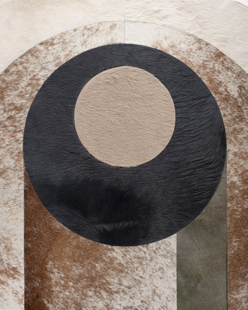 Cowhide square