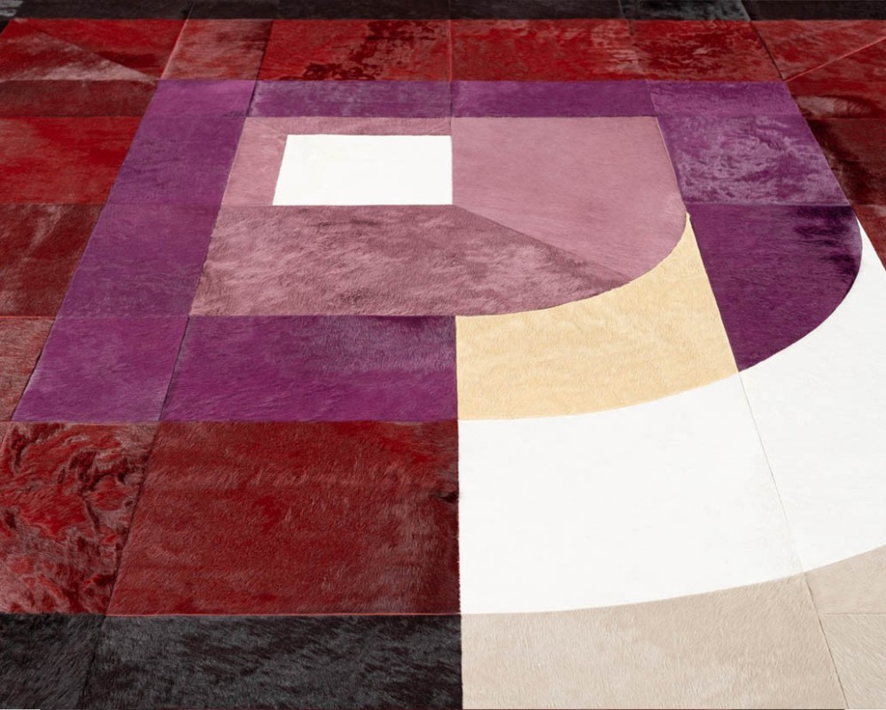 Cowhide square