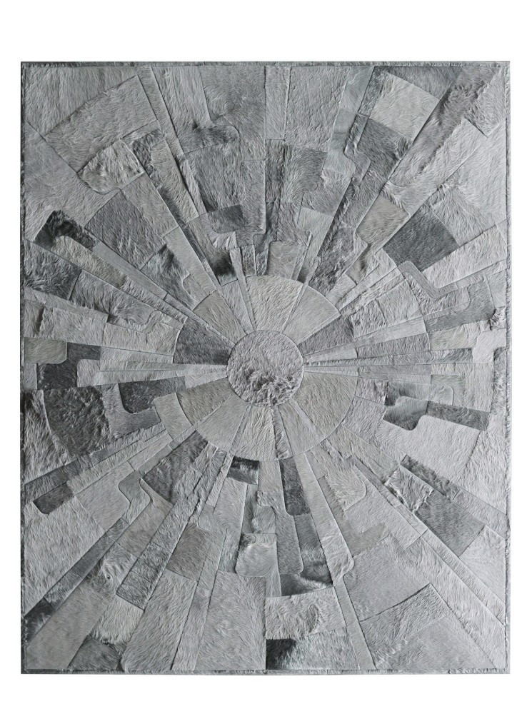 Cowhide square