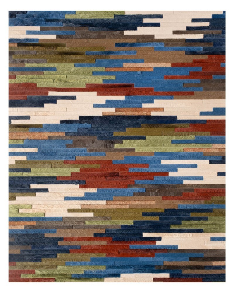 Cowhide carpet