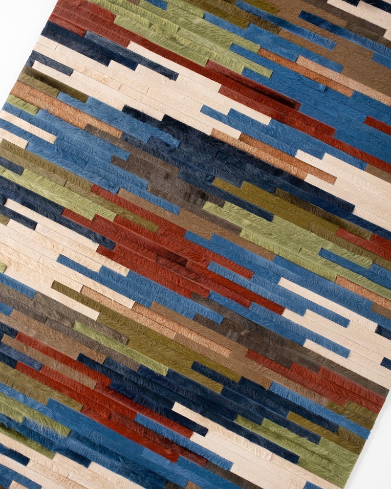 Cowhide carpet