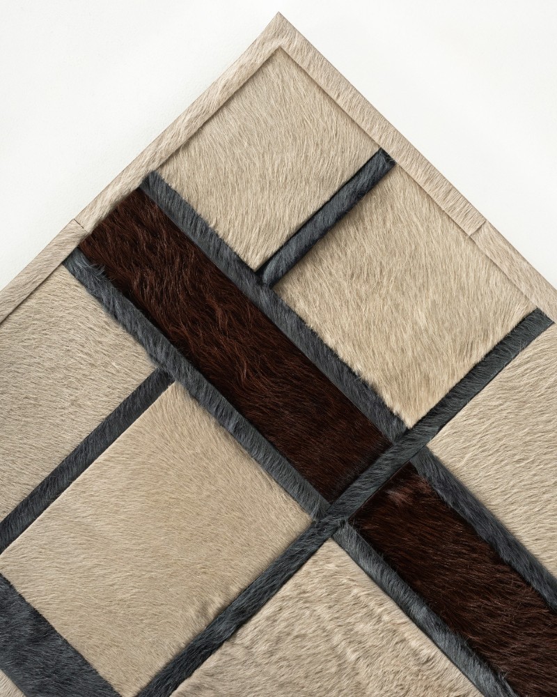 Cowhide carpet