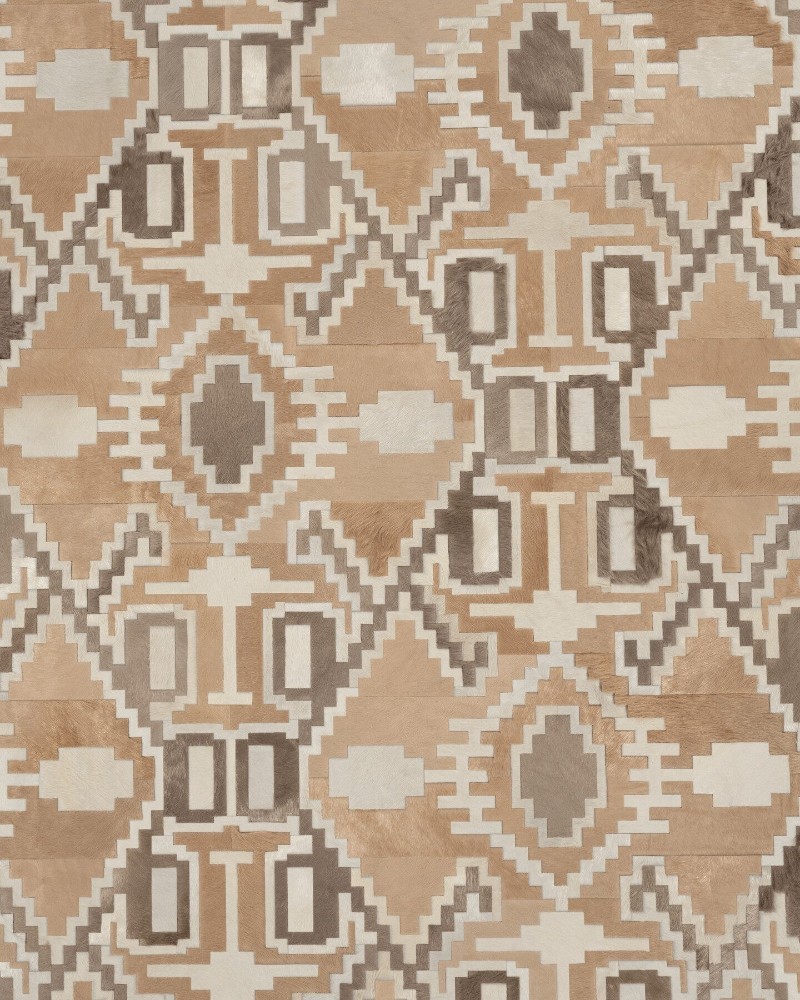 Cowhide carpet