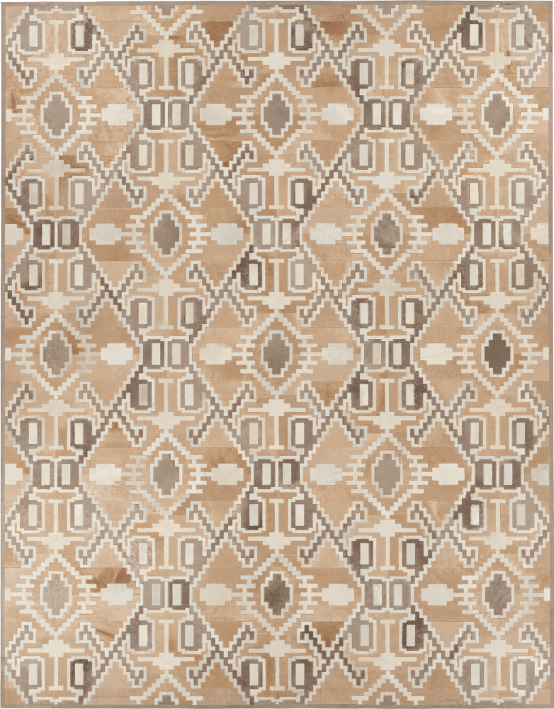 Cowhide carpet