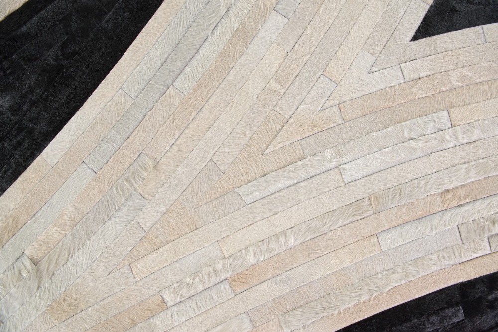 Cowhide carpet