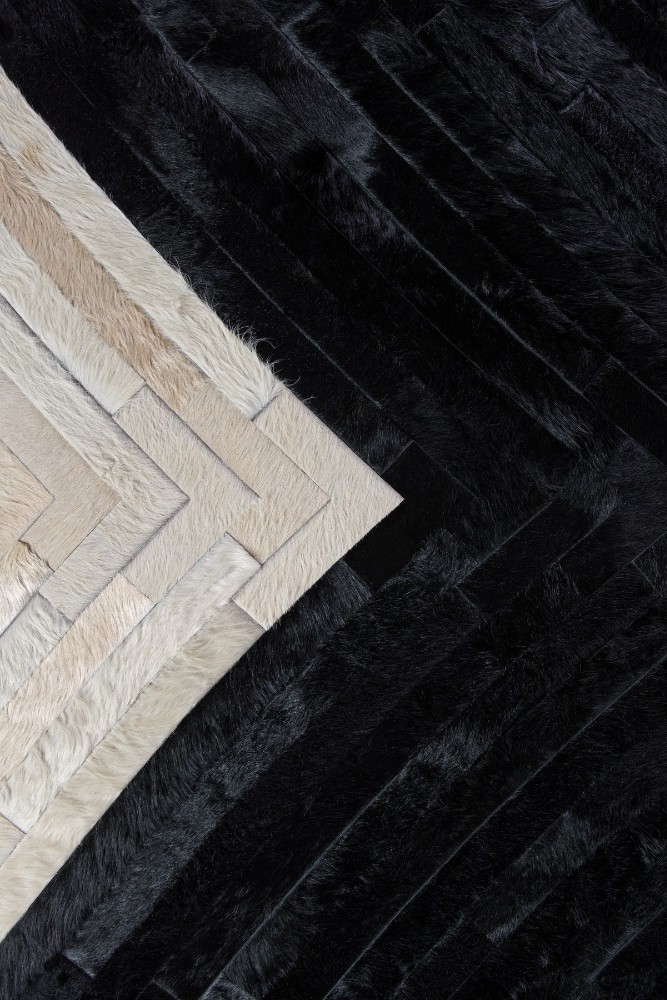 Cowhide carpet