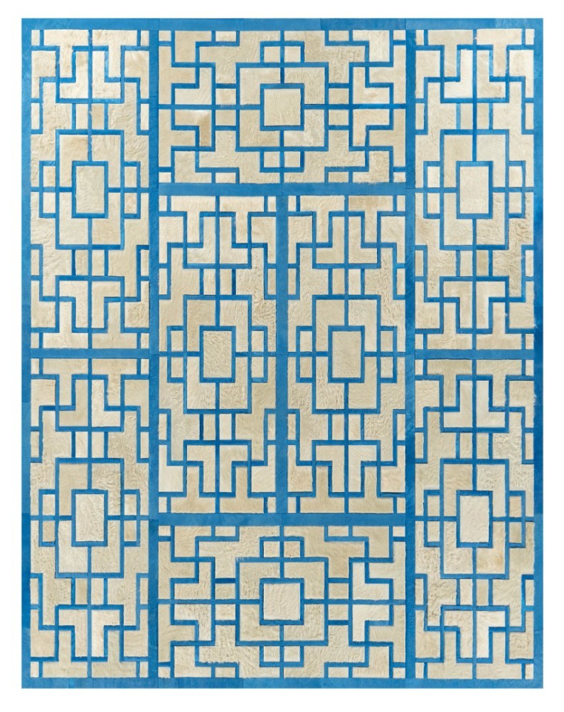 Cowhide carpet