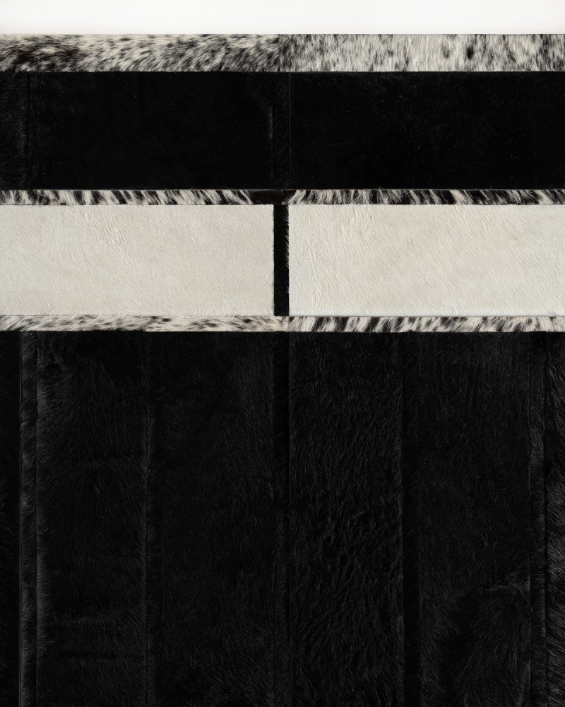Cowhide carpet