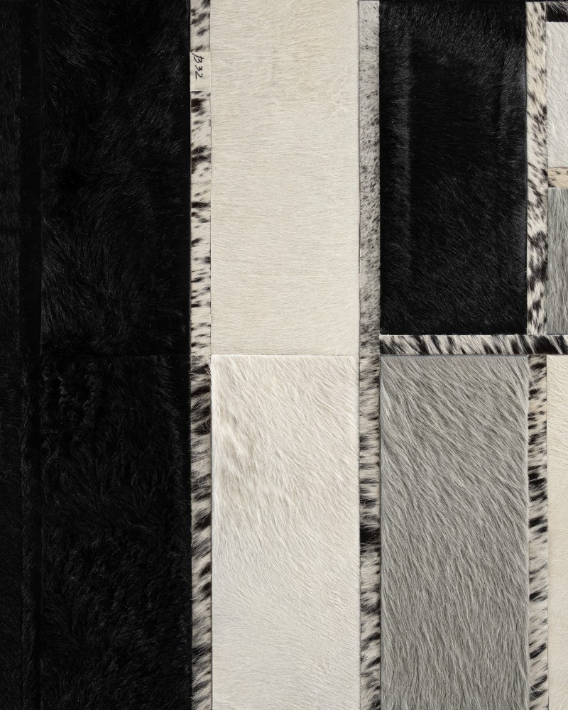 Cowhide carpet