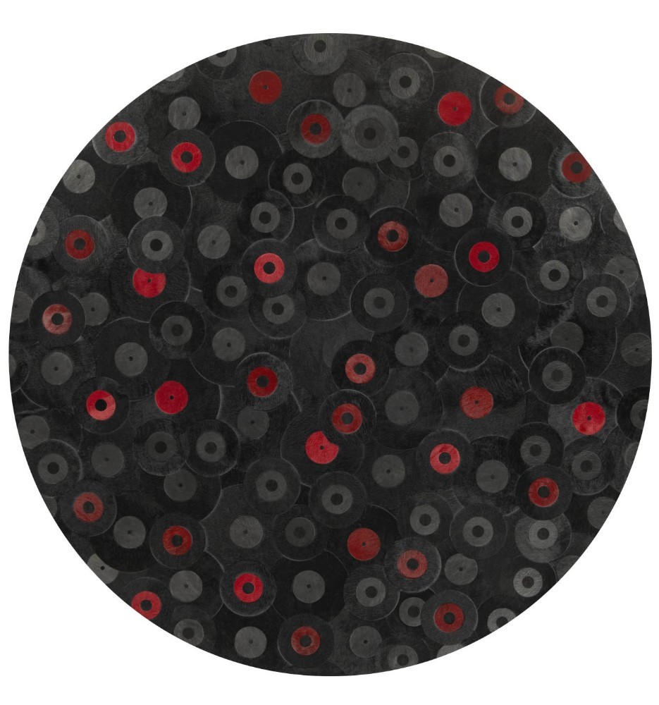 Cowhide carpet