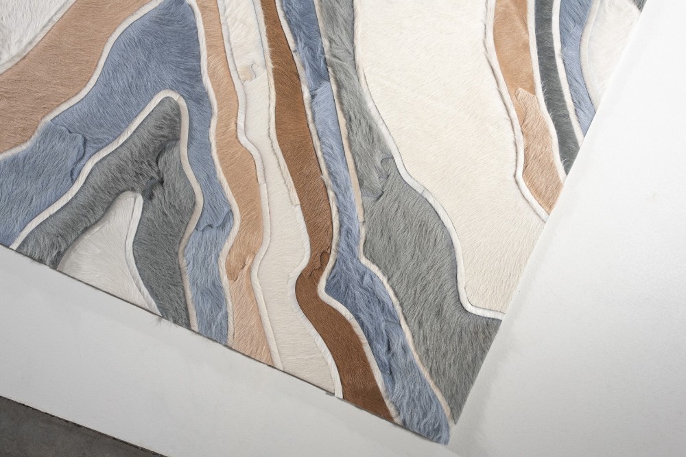 Cowhide carpet