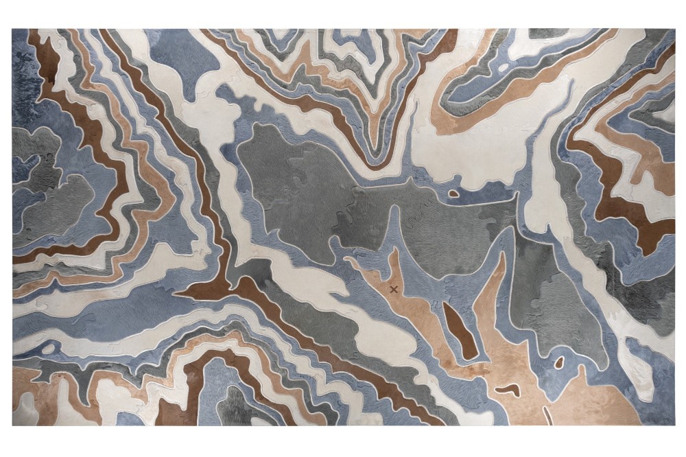 Cowhide carpet