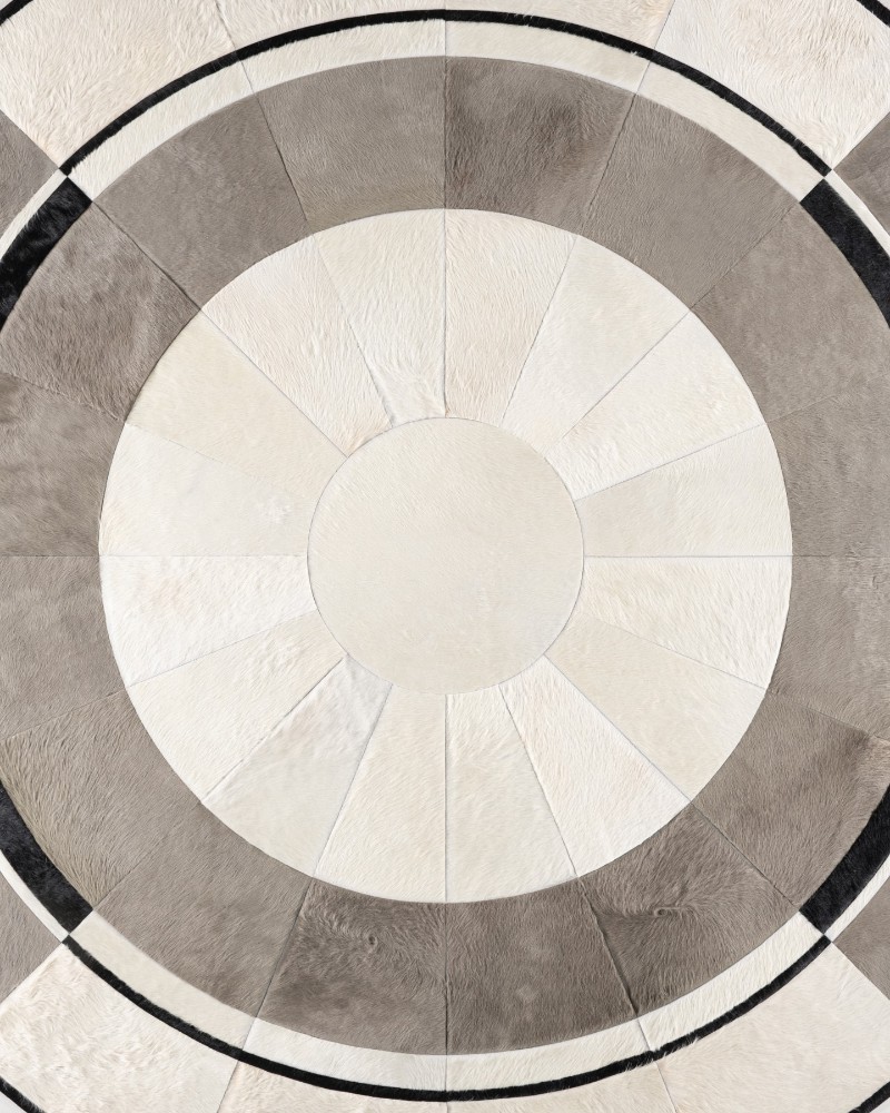 Cowhide carpet