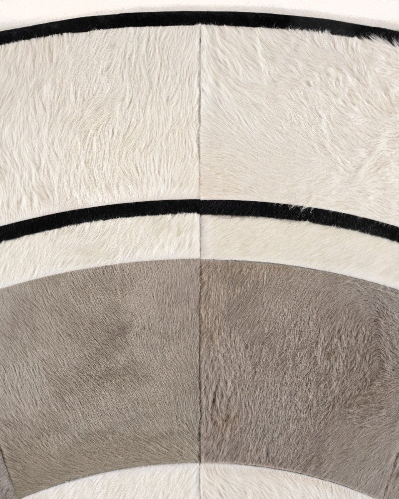 Cowhide carpet