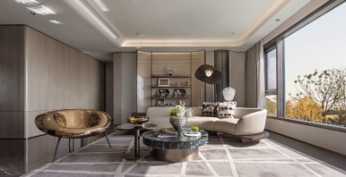 Light luxury style collocation