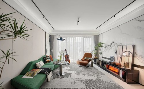 Light luxury style collocation