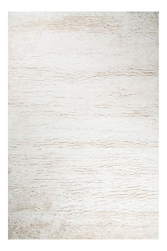 Handloom Cashmere Blend High Pile Natural