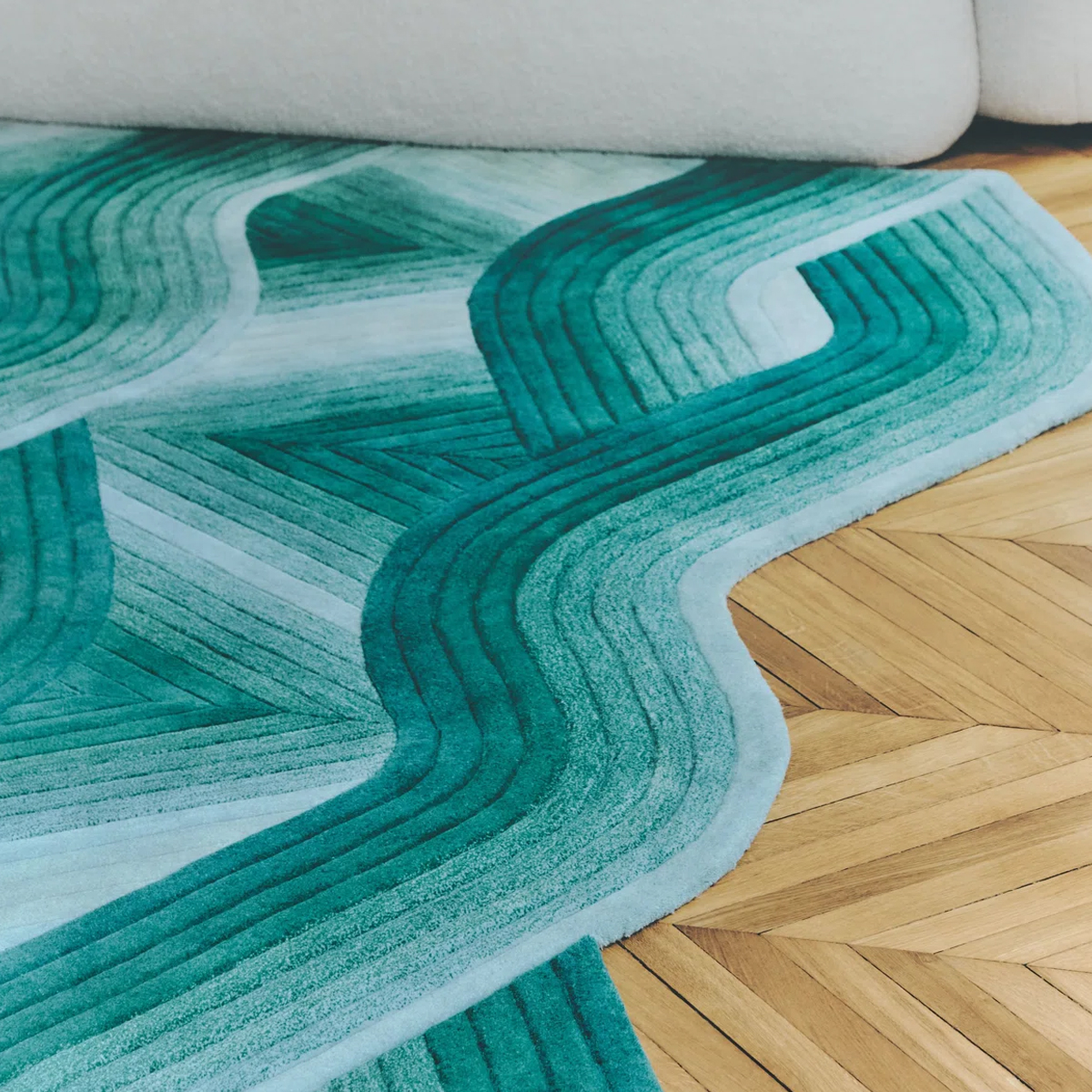Irregular carpet