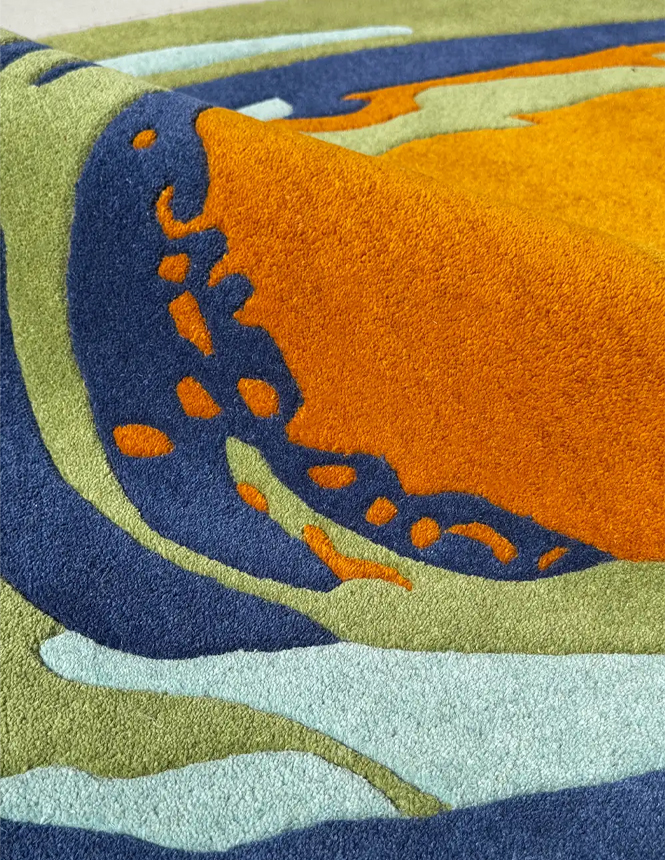 Irregular carpet
