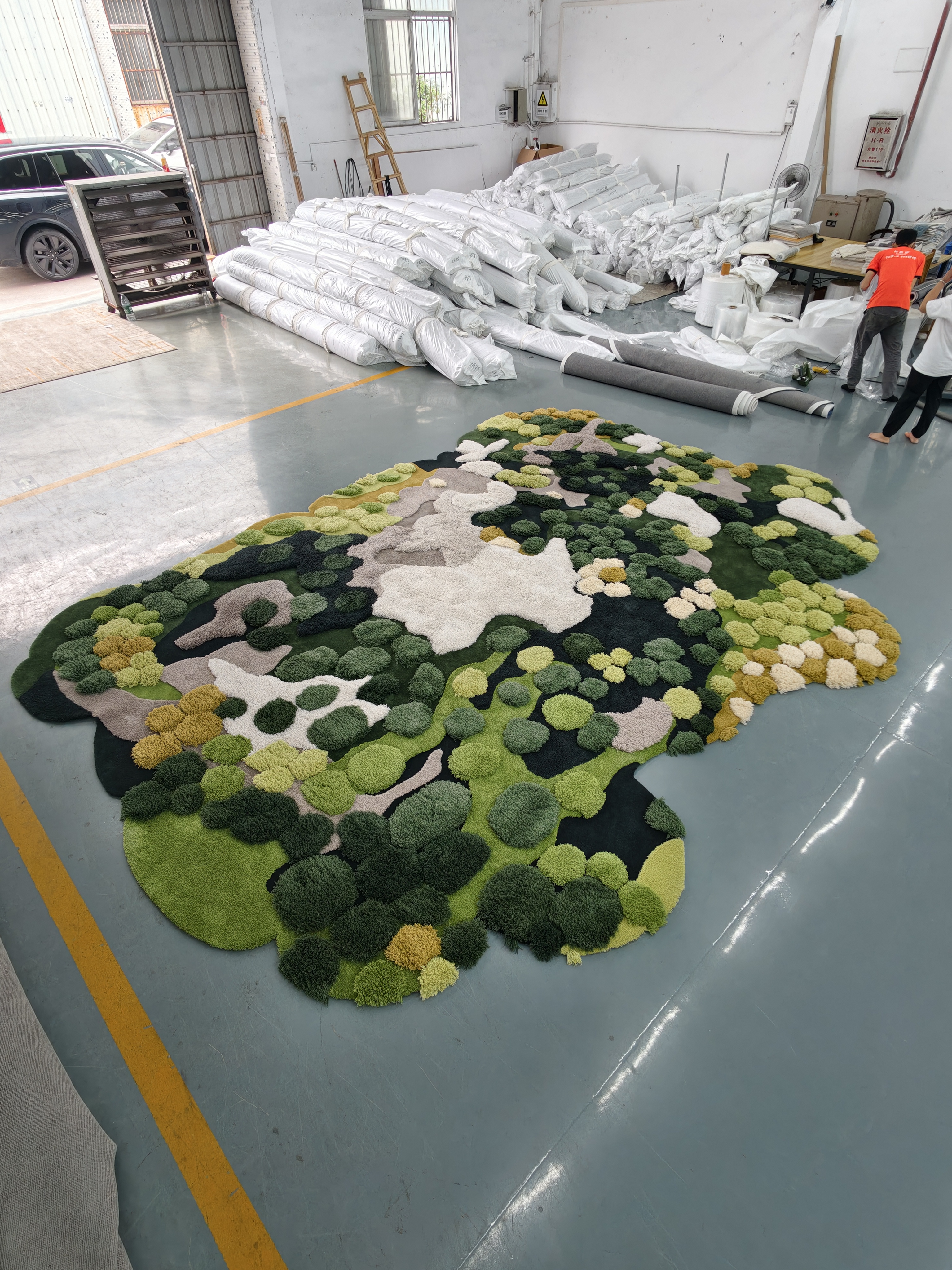 moss carpet